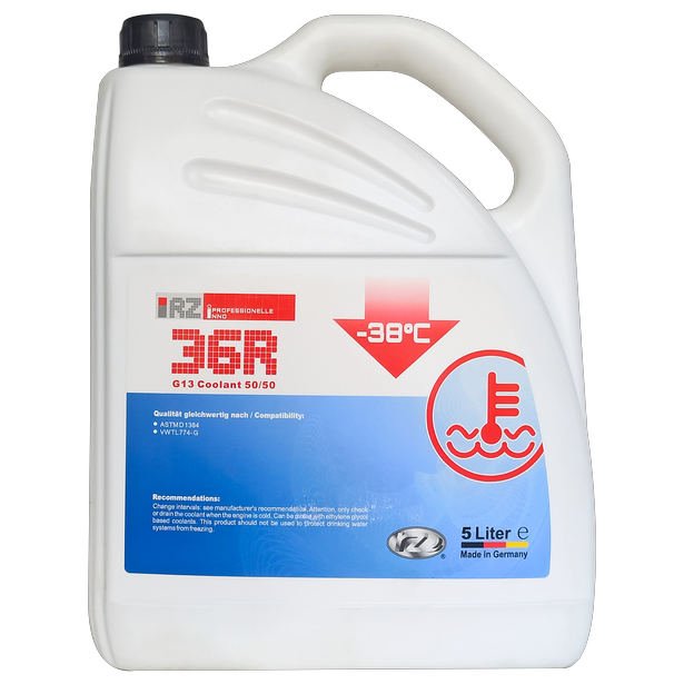 سائل تبريد G13 جاهز 50/50 (أخضر)