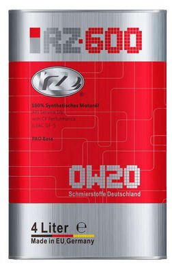 RZ600 0W20 100%