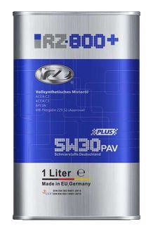RZ800 5W30plus PAV